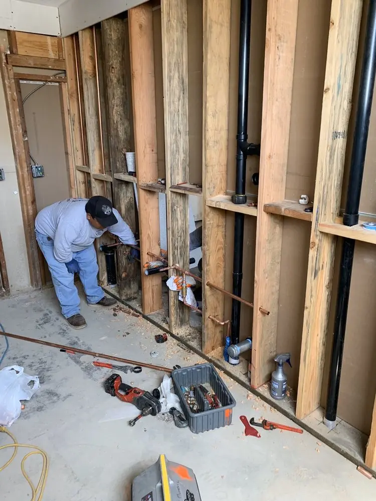 Commercial rough-in plumbing for Trenchless Sewer Repair in Cotuit
